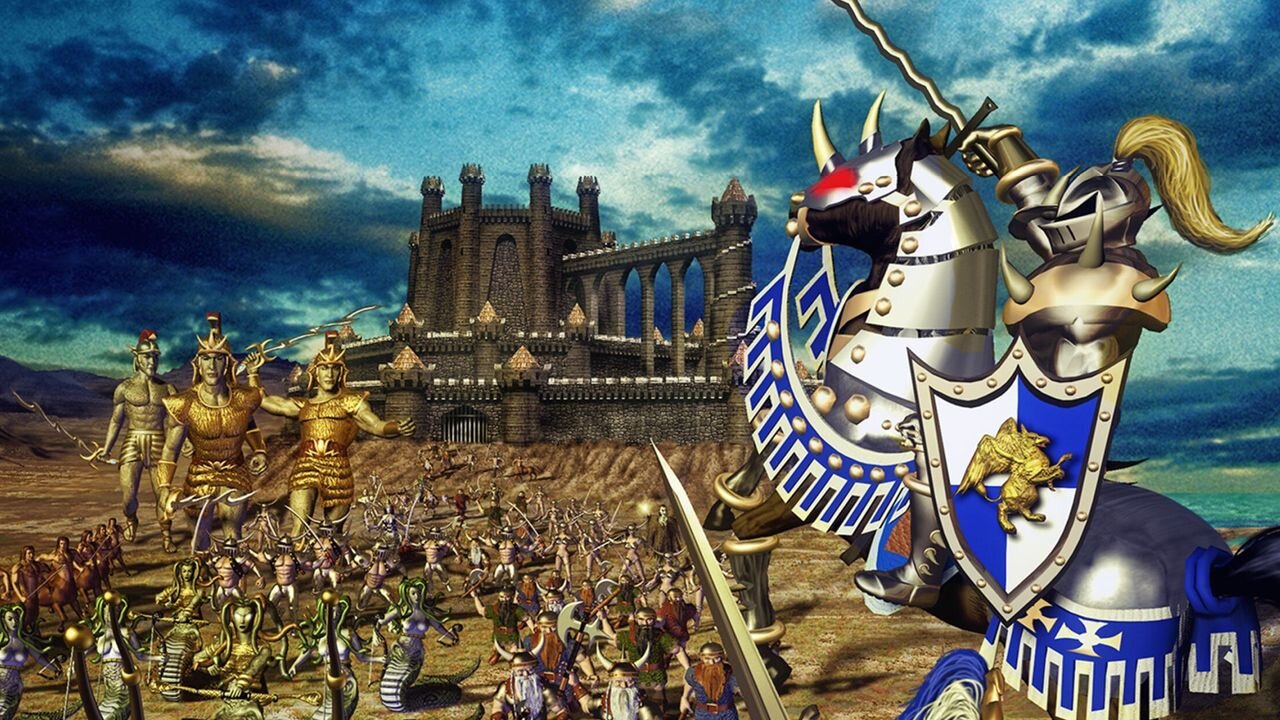 Ubisoft forgot to make sure the Steam release of Heroes of Might & Magic 3 included the actual game