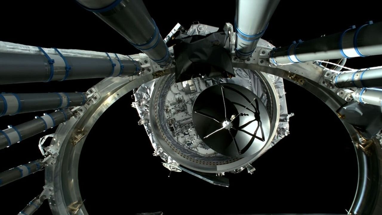 Roman telescope leaves its rocket behind