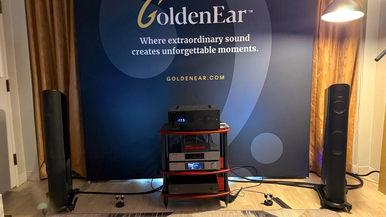 Why Goldenear's hybrid T44 tower speakers somehow boast the best of powered and passive worlds