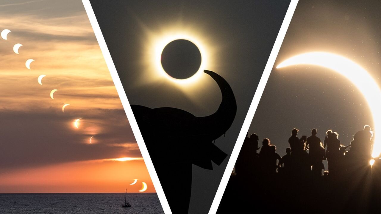 9 of the best photos from Europe's 2026 solar eclipse, including that viral shot of an Olympic skateboarder's rad ollie