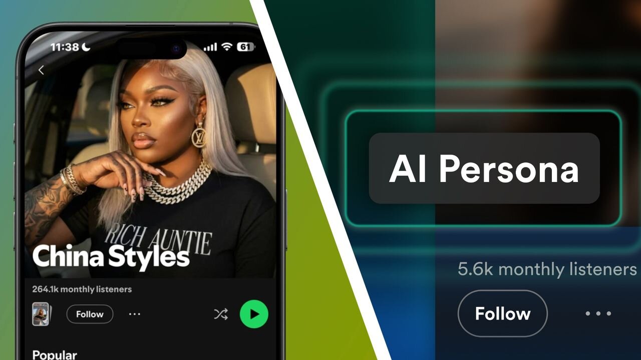 Spotify is introducing AI Persona tags to differentiate real artists from fake ones, vowing to become ‘the most transparent and…