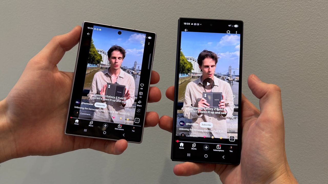 Samsung claims the Galaxy Z Fold 8's wider shape is ‘the new standard for viewing content’ — but is it really better than the Z…