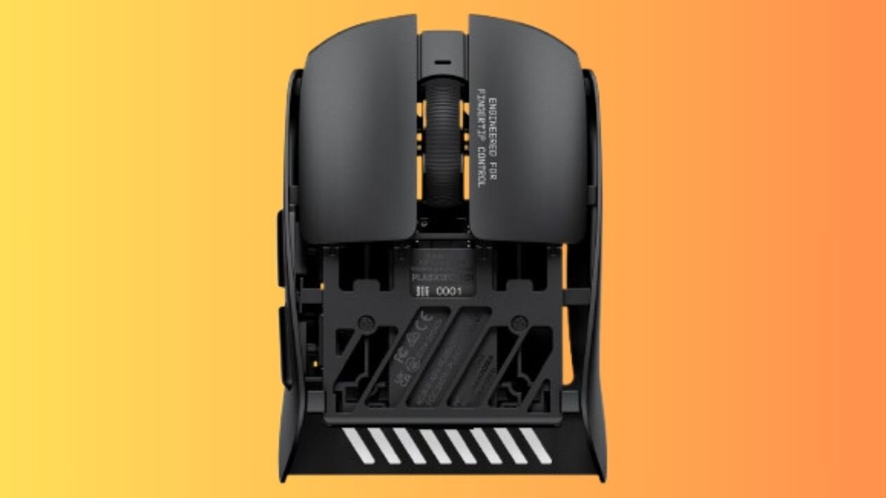 Pulsar's new mouse is sliced in half to make it genuinely 'crazy-light