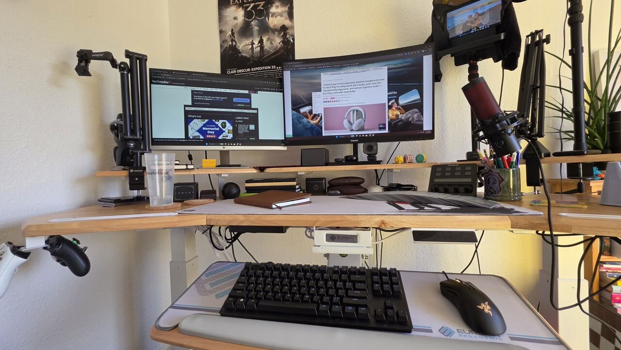 This massive standing desk is everything I need and more — and best of all the Eureka Ergonomic Aero Pro won’t demolish your bank…