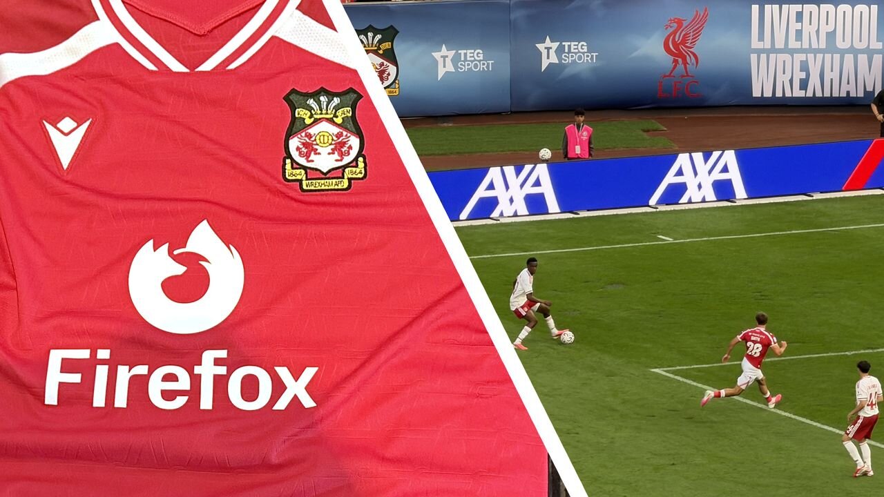 Underdog' — this is why struggling browser Firefox and Ryan Reynolds' Wrexham football club are now joined at the kit