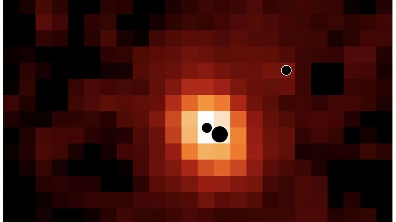 Scientists find 3 supermassive black holes on the verge of collision inside a distant galaxy