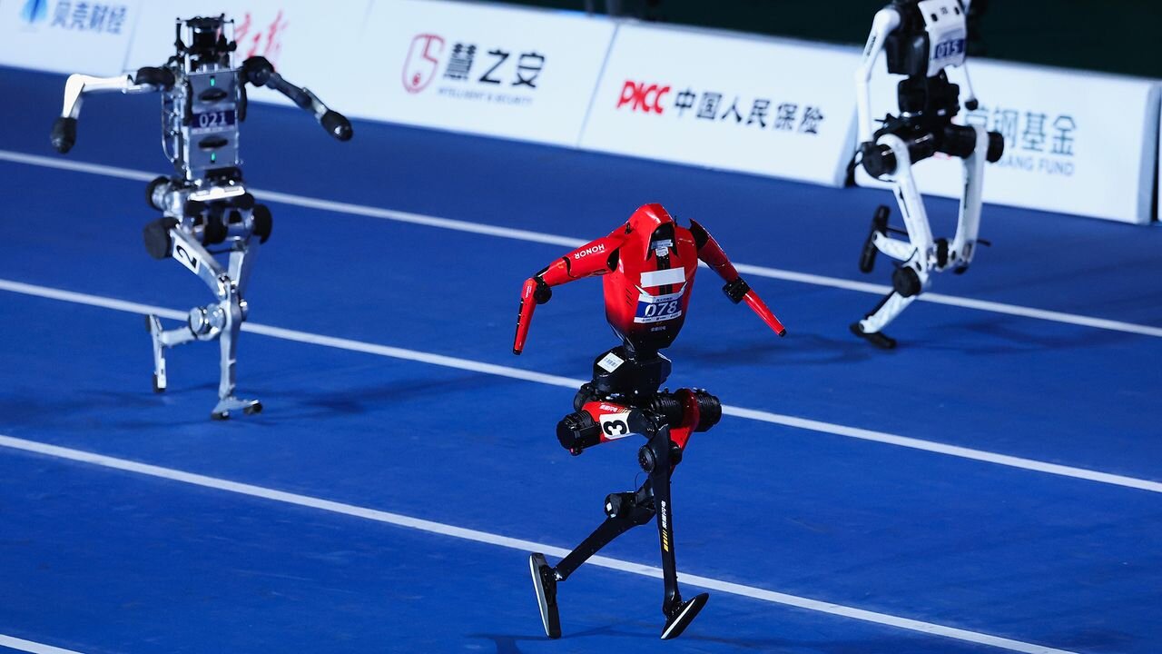 Robots have smashed human world records for the 100m sprint and high jump at China’s ‘robot Olympics’ — but the biggest hurdle is…