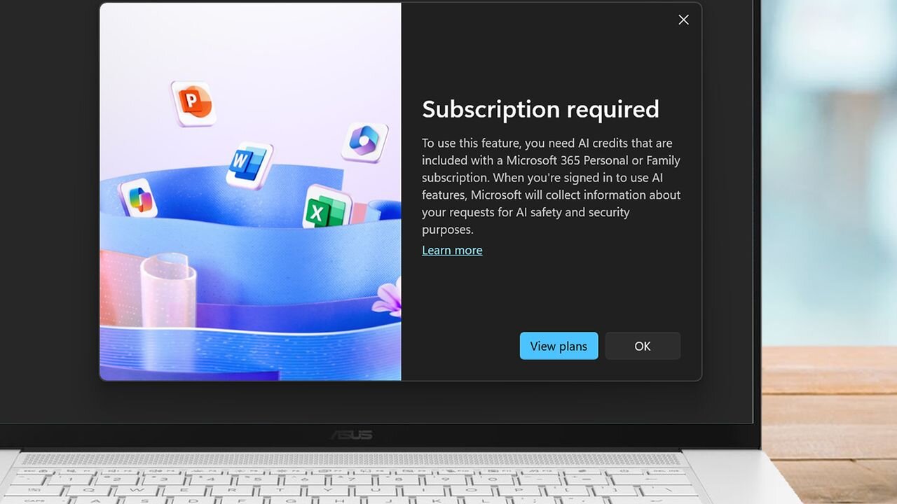 I'm worried that Windows 11 will slowly turn into a subscription-based OS, and AI agents will be to blame