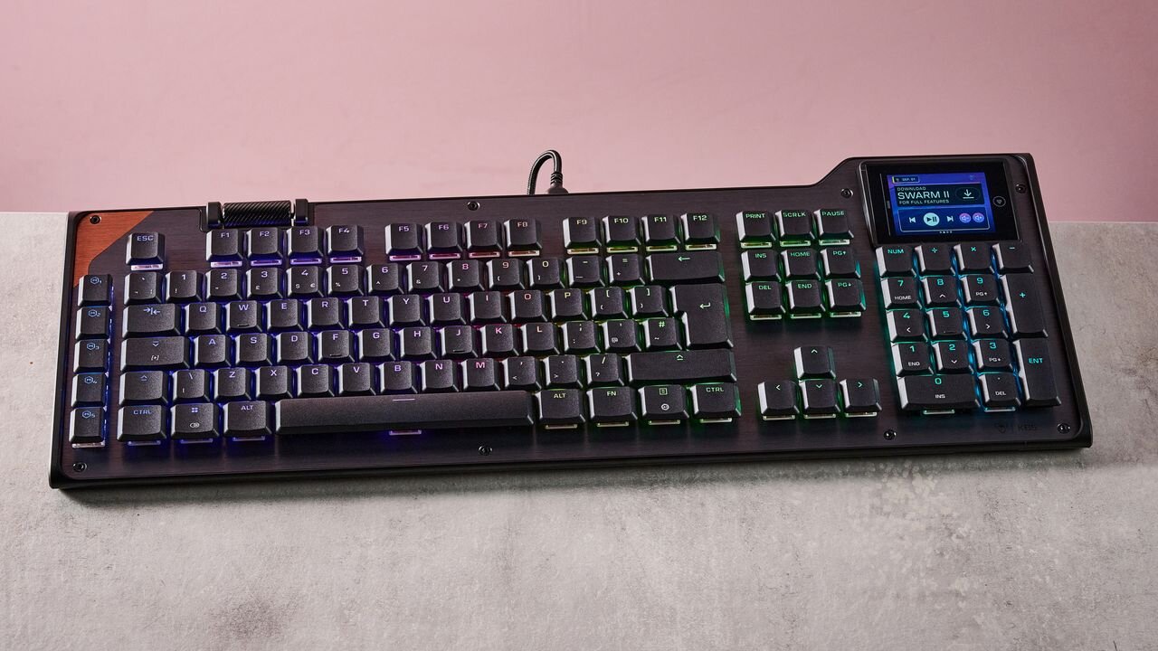 I tested Turtle Beach’s massive mechanical gaming keyboard, and it has the lowest key profile I’ve ever seen — but there’s…