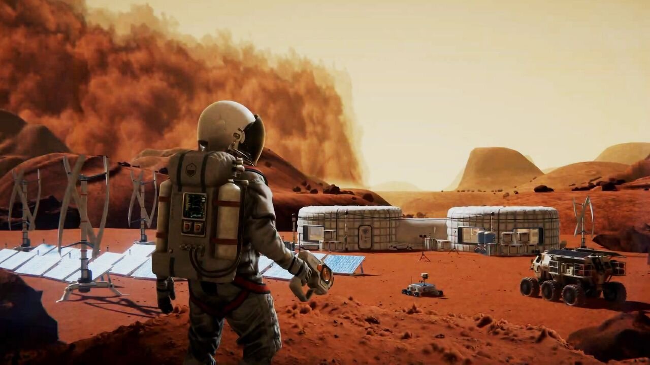 Speaking of Matt Damon, there's a new survival game out this week on Steam where you're stranded on Mars and have to grow…