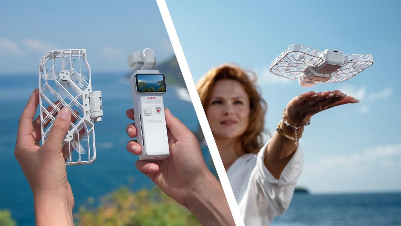 HoverAir’s ingenious self-flying drone can transform into a pocket gimbal camera — and unlike DJI drones, it just got FCC…