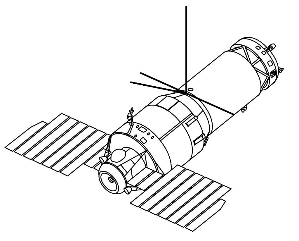 On this day in space! Aug. 8, 1977: Soviet Union's Salyut 5 reconnaissance space station burns up in Earth's atmosphere