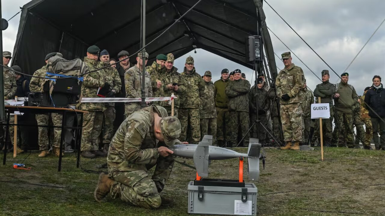 US confirms it will leverage Ukraine's expertise in military drones before competing to 'be the world champions