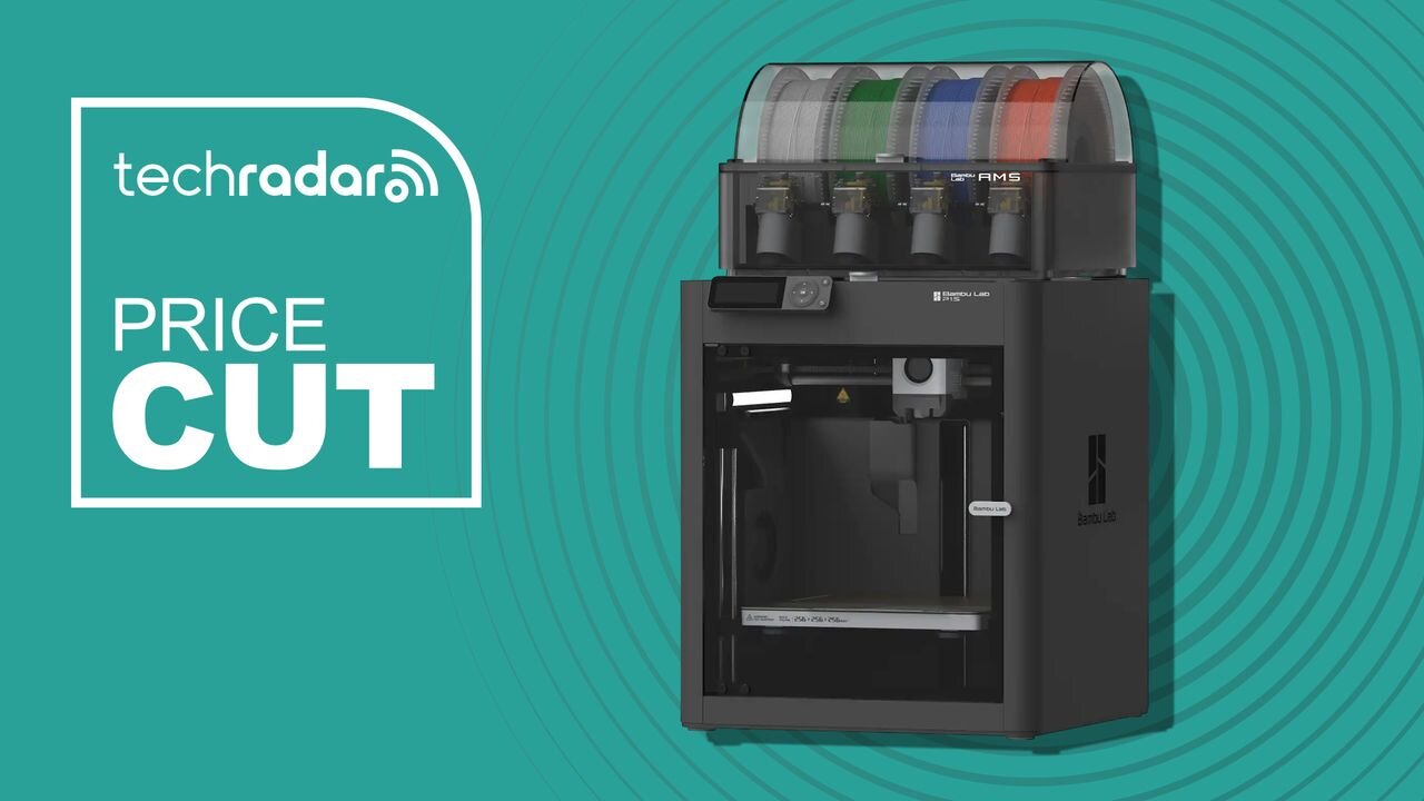 The excellent Bambu Lab P1S Combo brings multicolor 3D printing to your desk, and it's $50 off right now