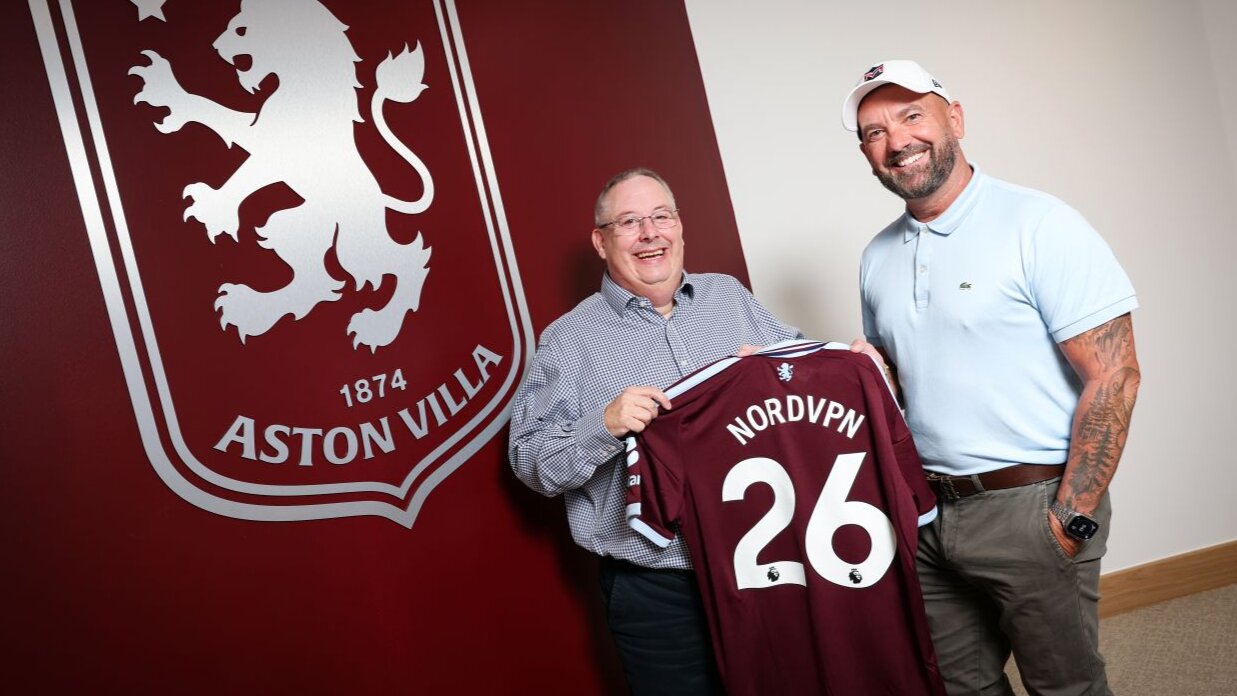 NordVPN secures a spot in the Premier League with new Aston Villa partnership