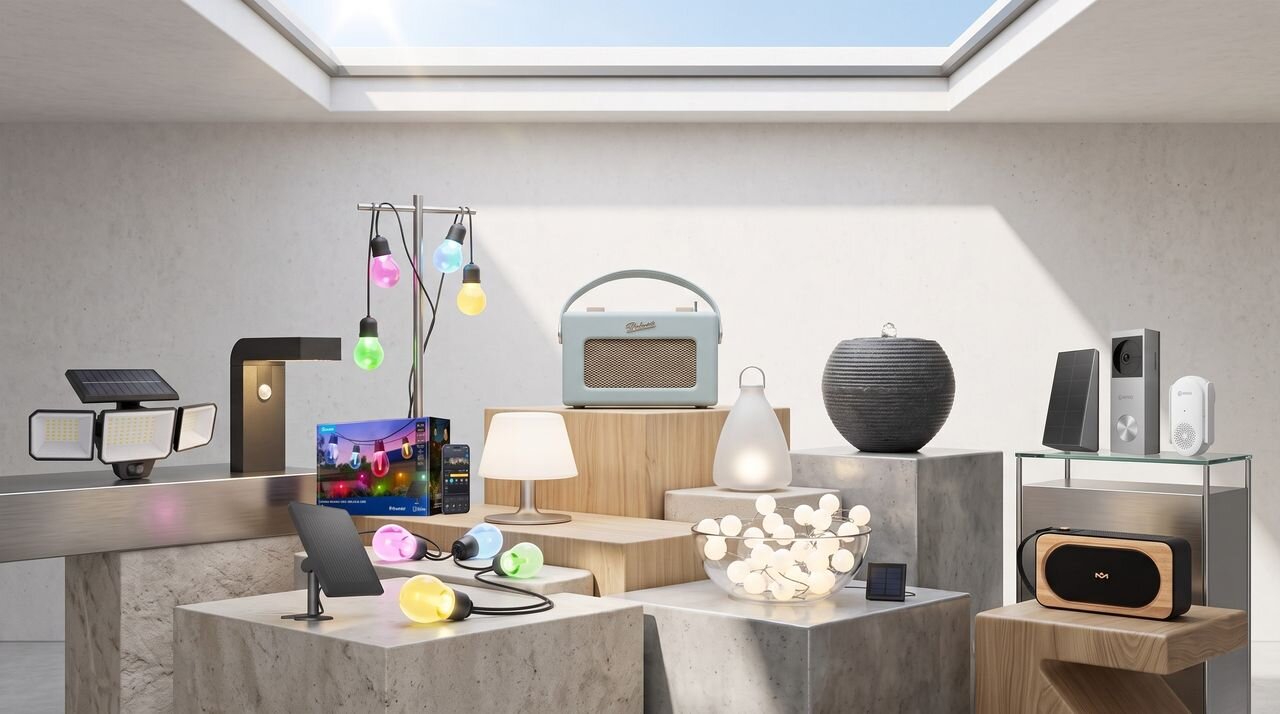 Can't install plug-in solar panels? No problem — I've hand-picked 12 solar-powered gadgets to brighten your home and save you…
