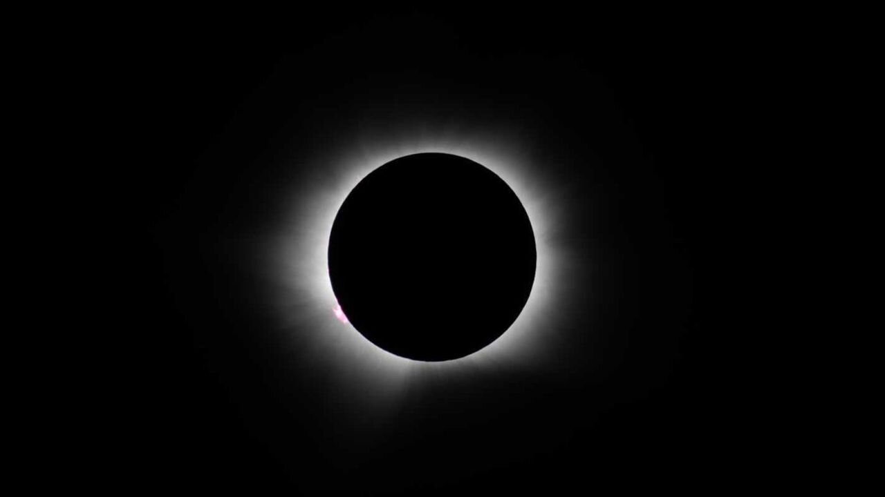 Total solar eclipse 2026 has begun. Here are the first views of totality