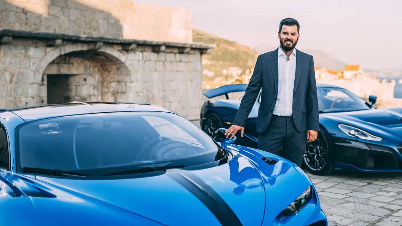 Did Mate Rimac Just Hint At A V16 Bugatti With A True Three-Pedal Manual?