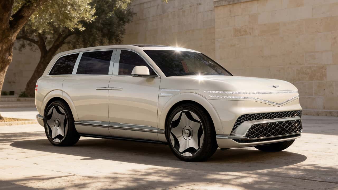 2027 Genesis GV90 Debuts As A Flagship SUV With Coach Doors