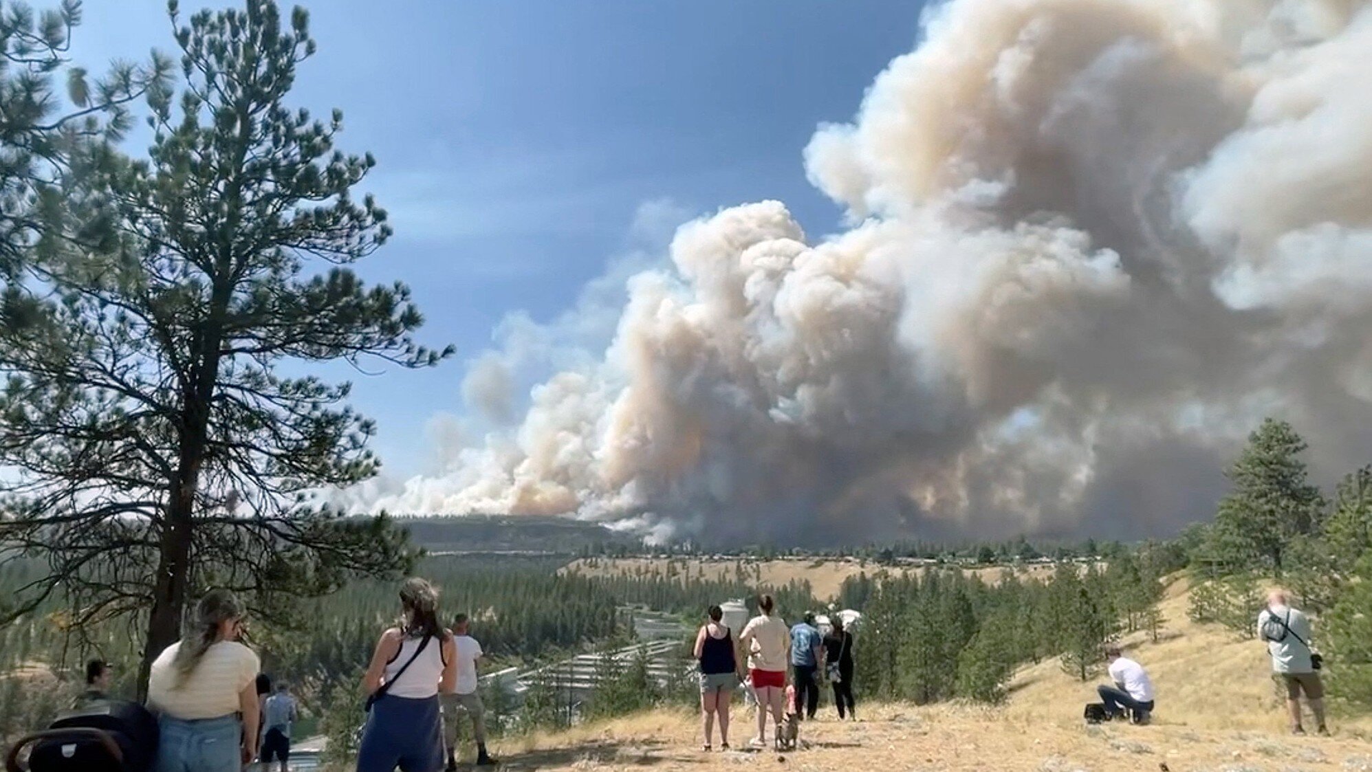 Wildfires Burn Through Spokane Neighborhoods
