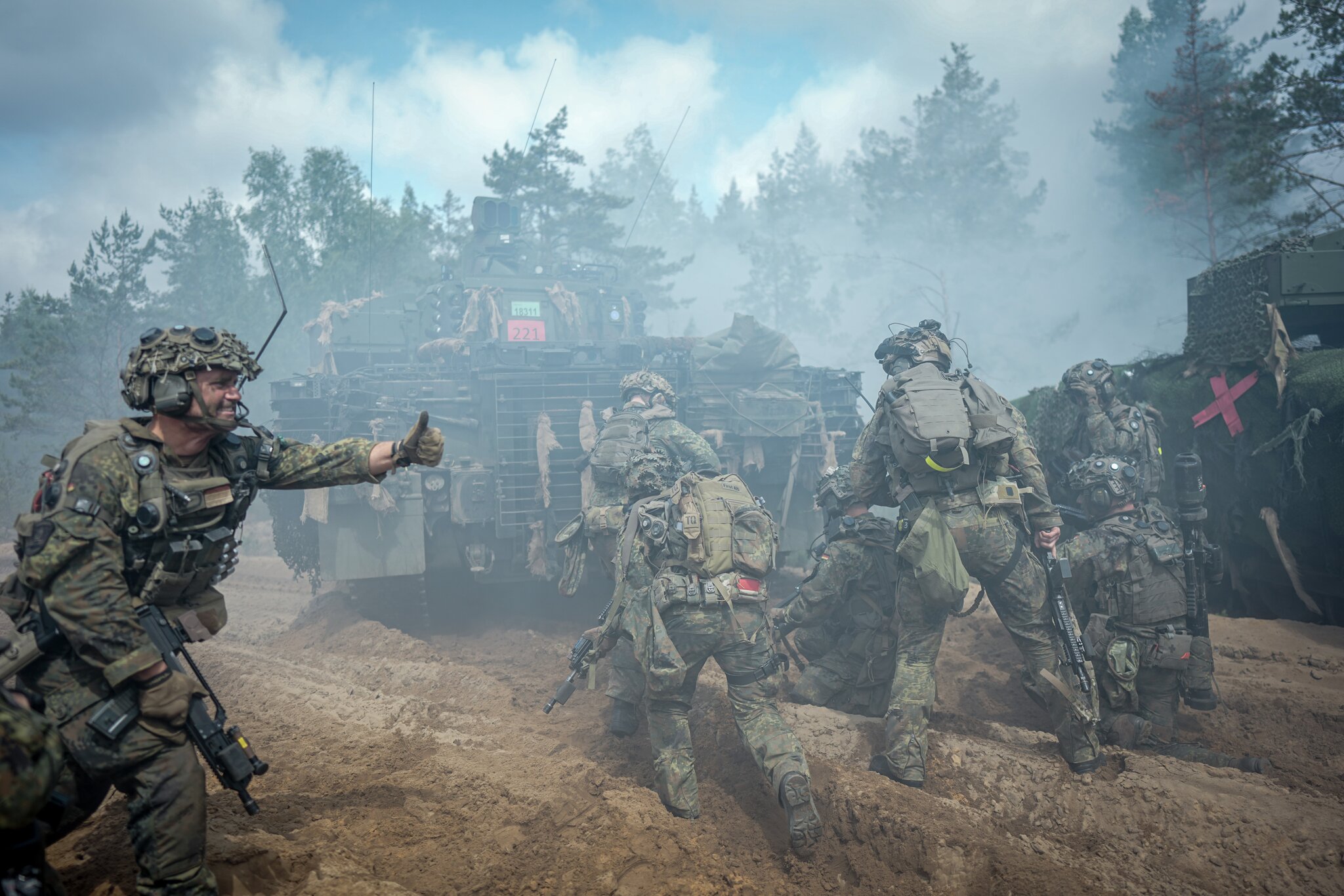 Germany is stepping up on defense