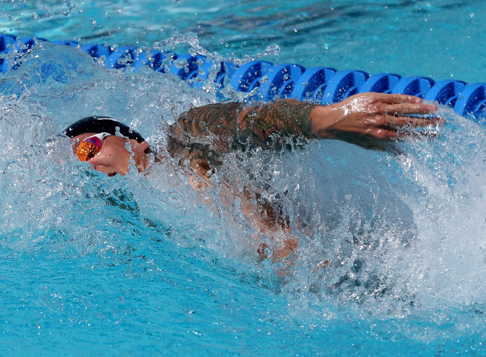 Caeleb Dressel wins 100m freestyle at U.S. Nationals, swims two fastest times since 2024