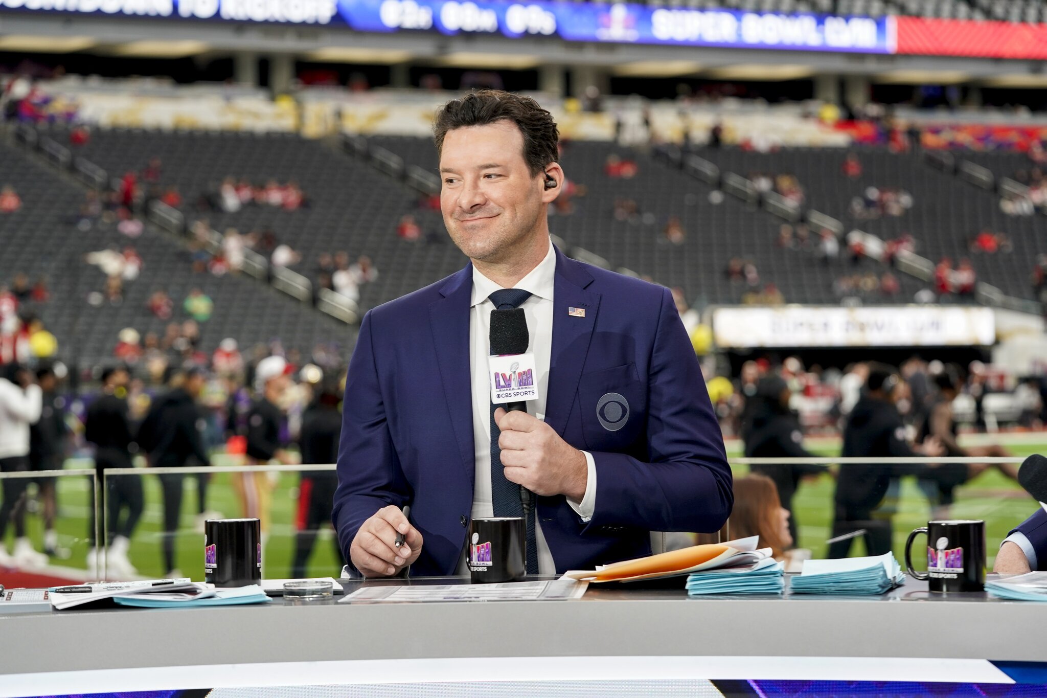 Tony Romo’s CBS future remains uncertain as network says it’s still ‘assessing’ his fate