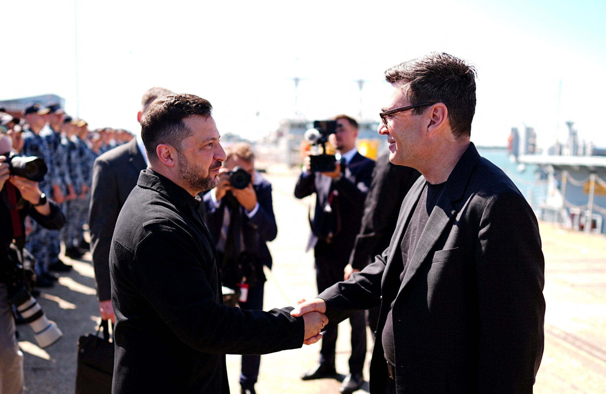 Zelenskyy visits Britain as Prime Minister Andy Burnham signals more support for Kyiv