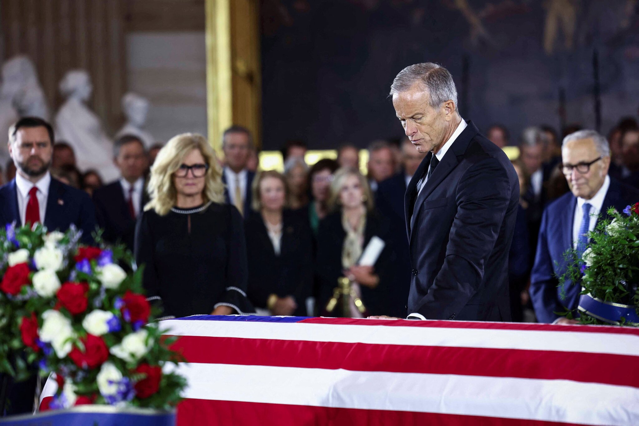 Sen. Lindsey Graham remembered in U.S. Capitol Rotunda ceremony