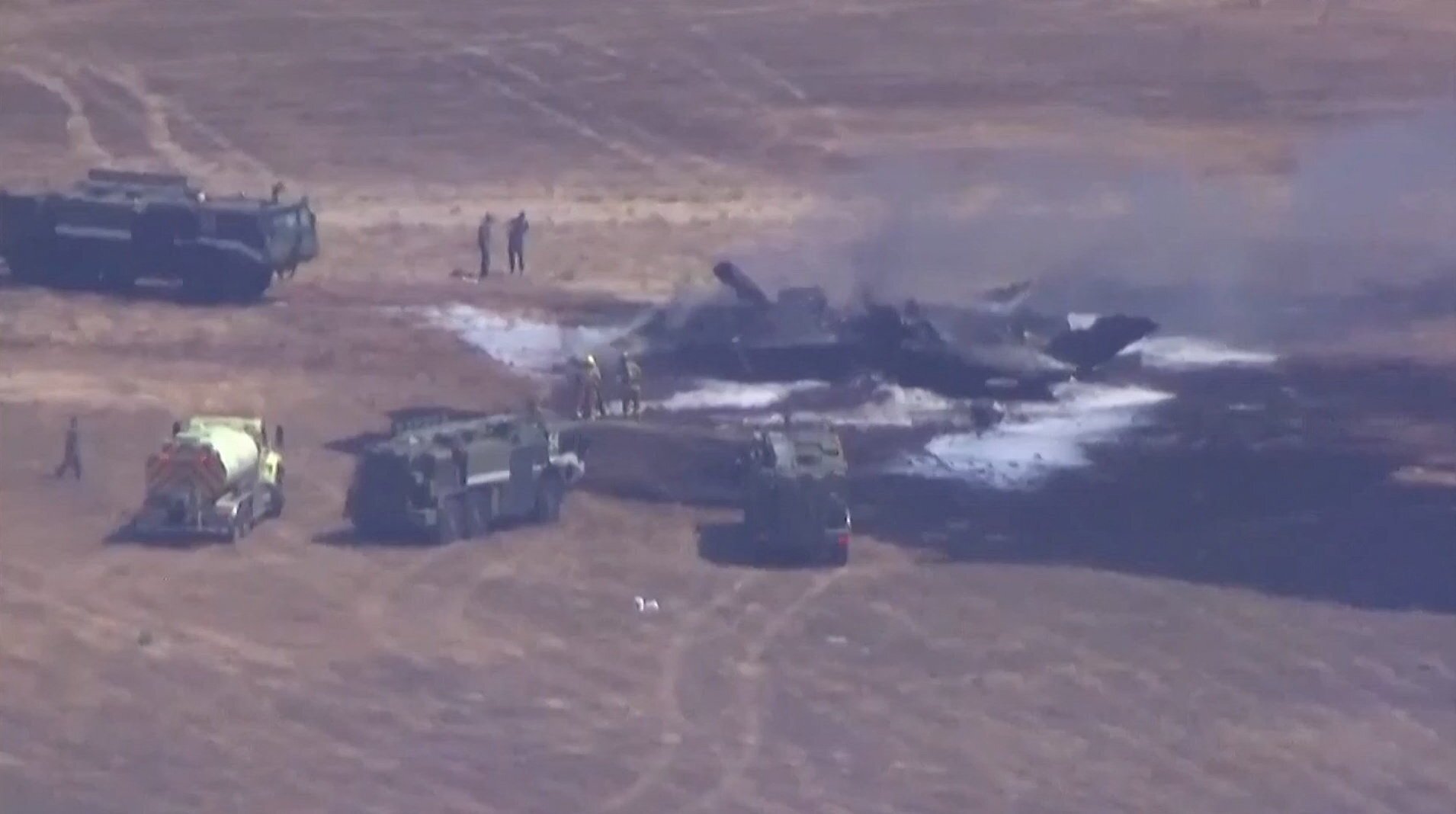 F-35 crash at Marine Corps station in San Diego