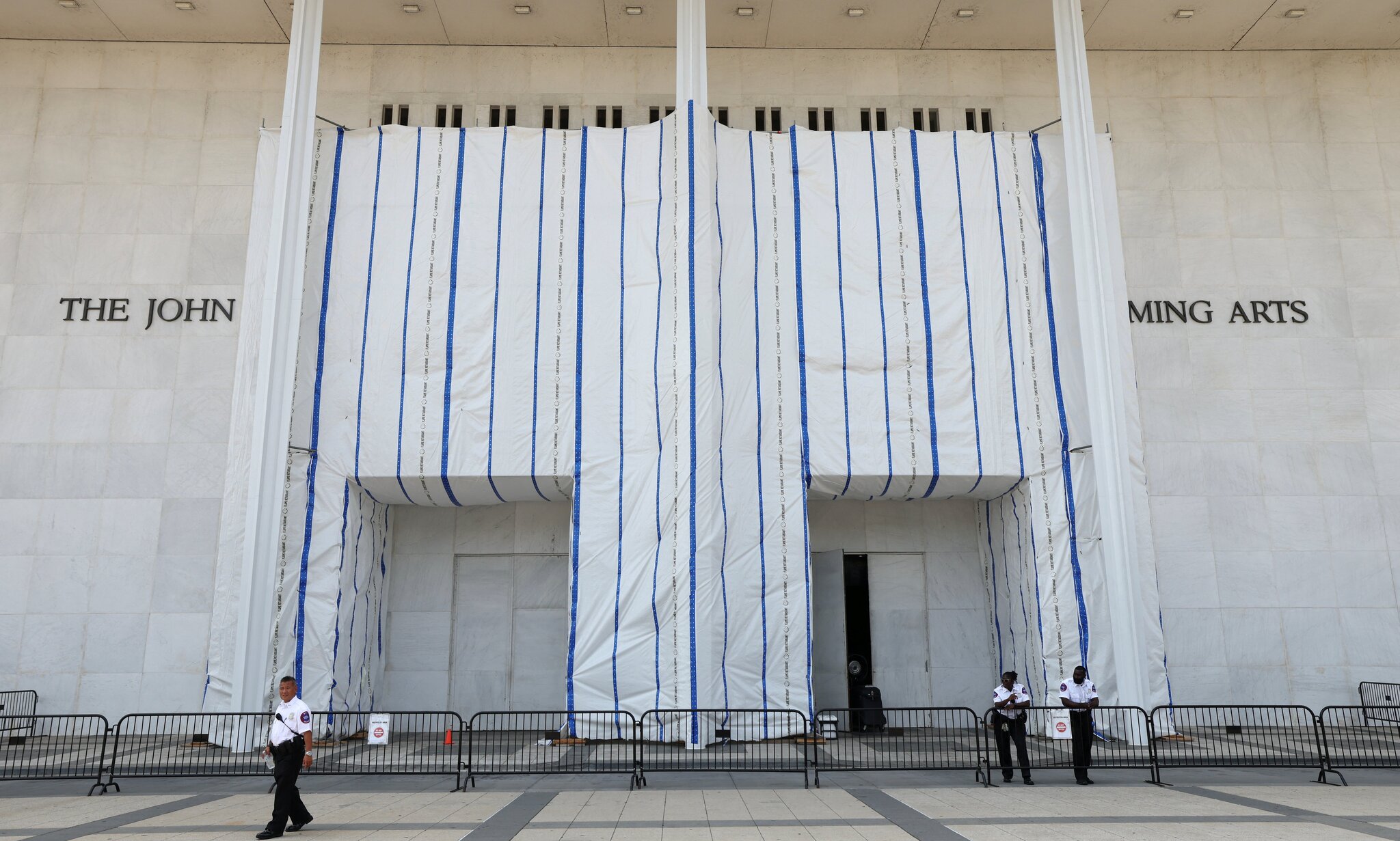 Kennedy Center tells court it won't try to restore Trump's name to the building before Sept. 8