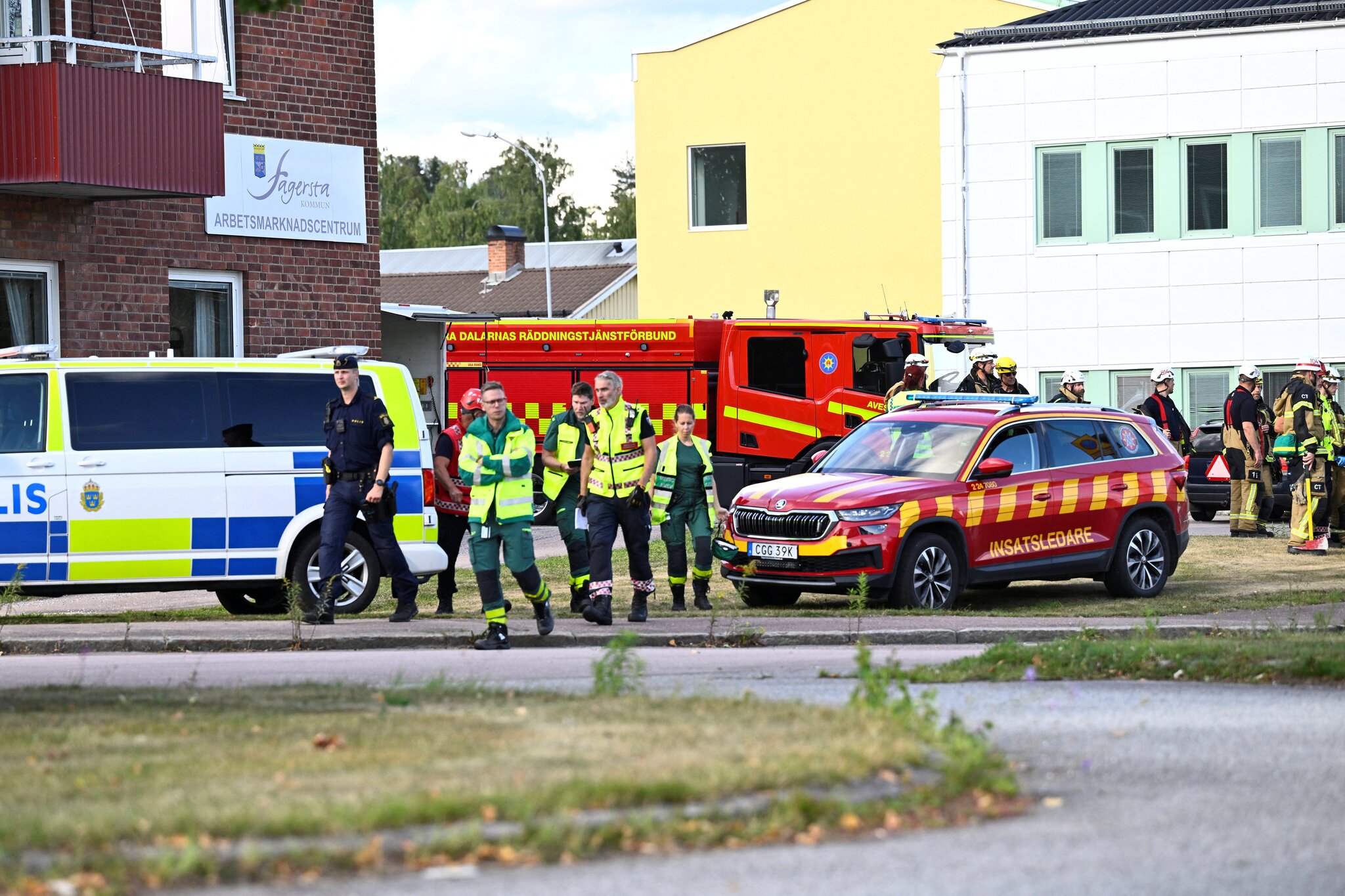 Attacker with sword wounds several people at school in central Sweden
