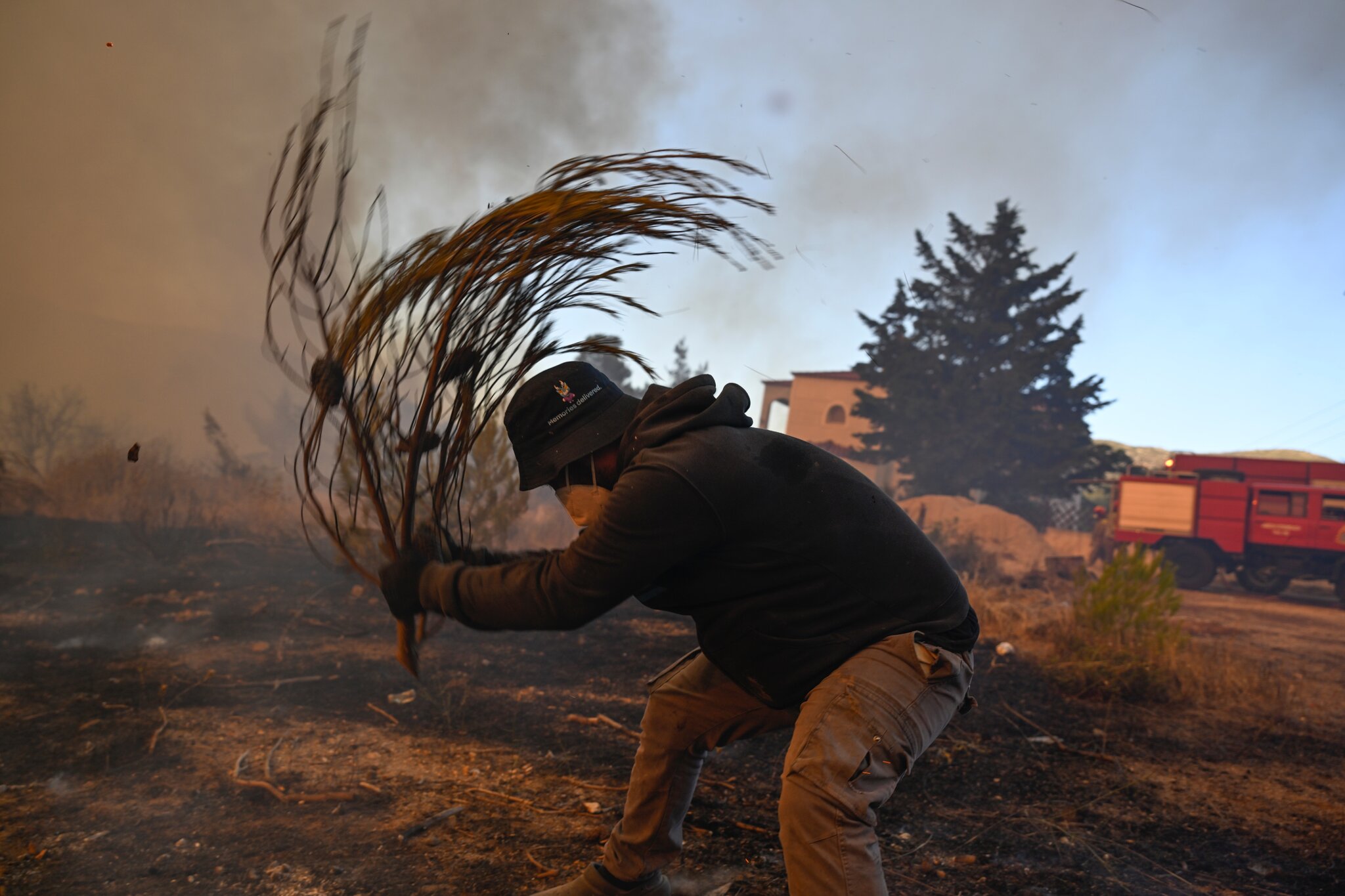 Europe's hot, dry summer takes its toll with fires in France and Greece, and drought in the UK