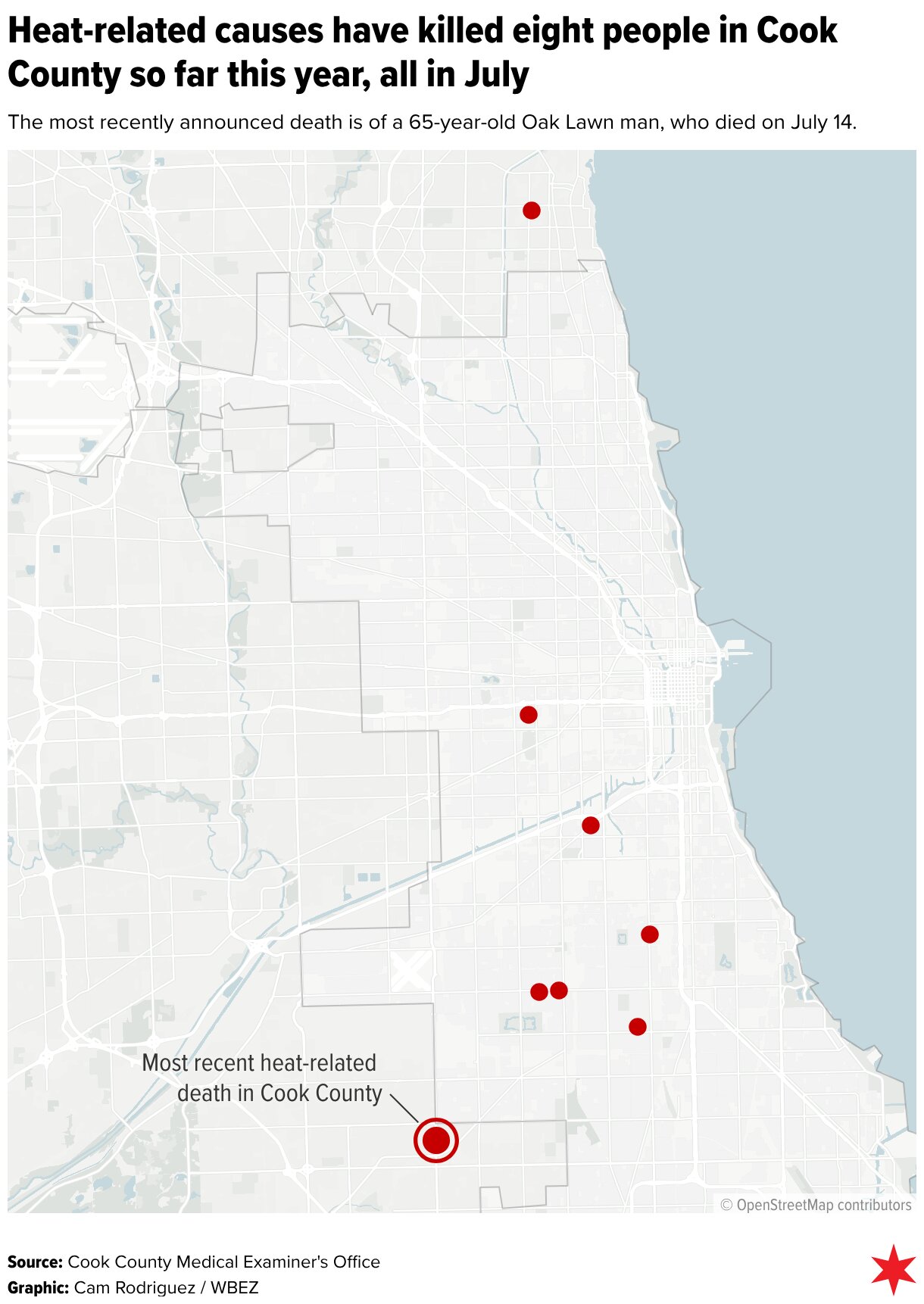 Oak Lawn man’s death tied to mid-July heat wave: ‘He had a good amount of life left in him