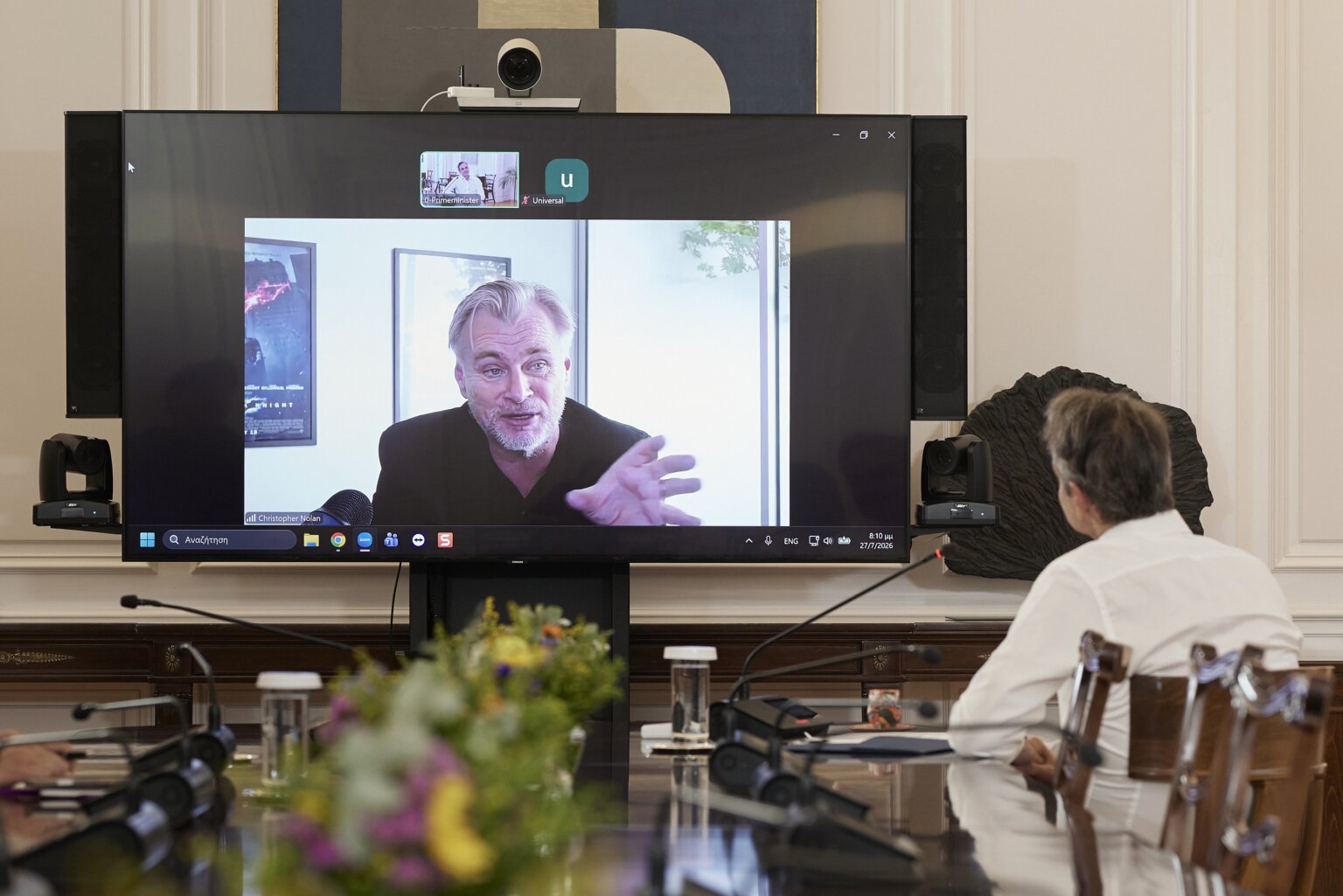 Greek Prime Minister Congratulates Christopher Nolan On ‘The Odyssey
