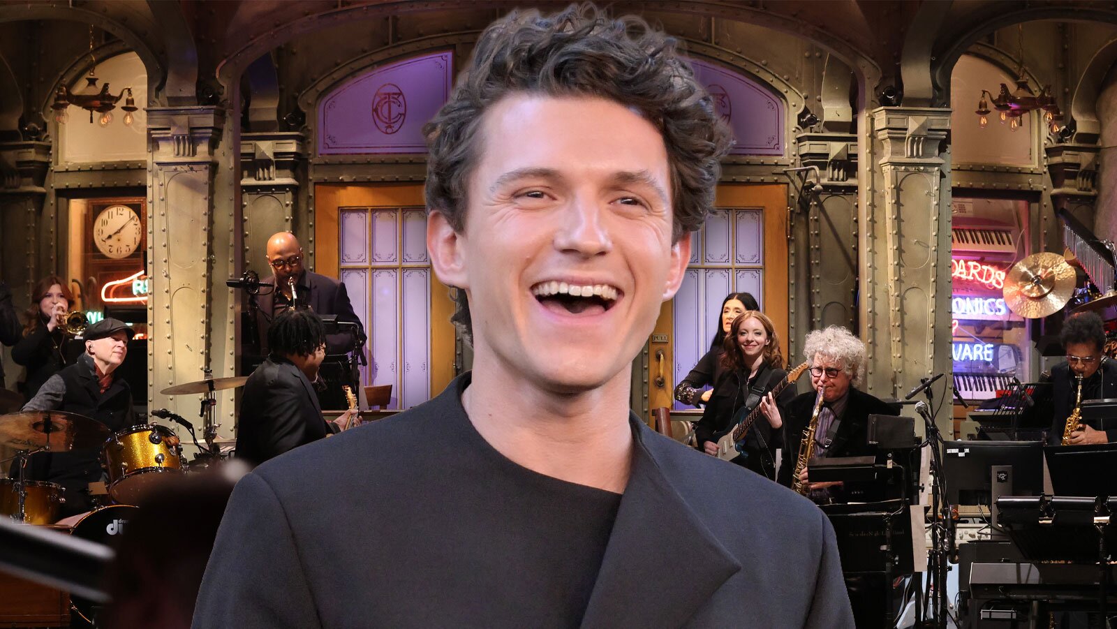 Tom Holland Was Finally Ready To Host ‘SNL’ & Face His Fear But “They’re Dark During The Summer