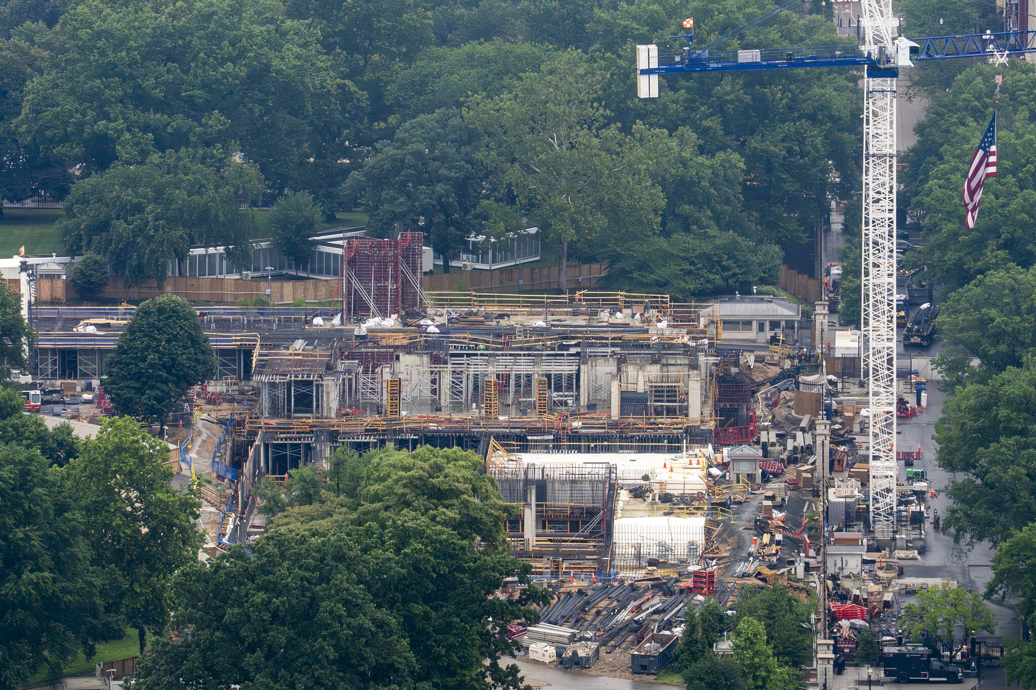 Supreme Court Order Allows Construction To Continue On Donald Trump’s White House Ballroom