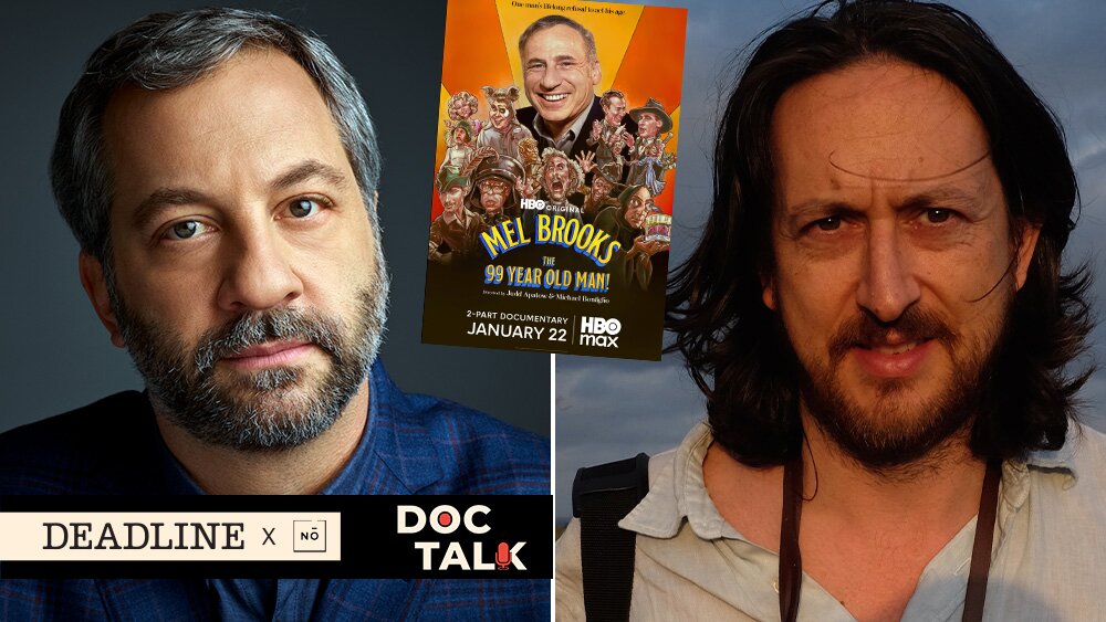 Doc Talk Podcast: Directors Judd Apatow & Michael Bonfiglio On Their Emmy Contender ‘Mel Brooks: The 99 Year Old Man!