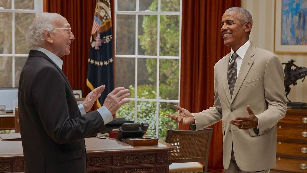Obama Blames Larry David For 2014 Tan Suit Debacle In ‘Life, Larry & the Pursuit of Unhappiness’ Finale