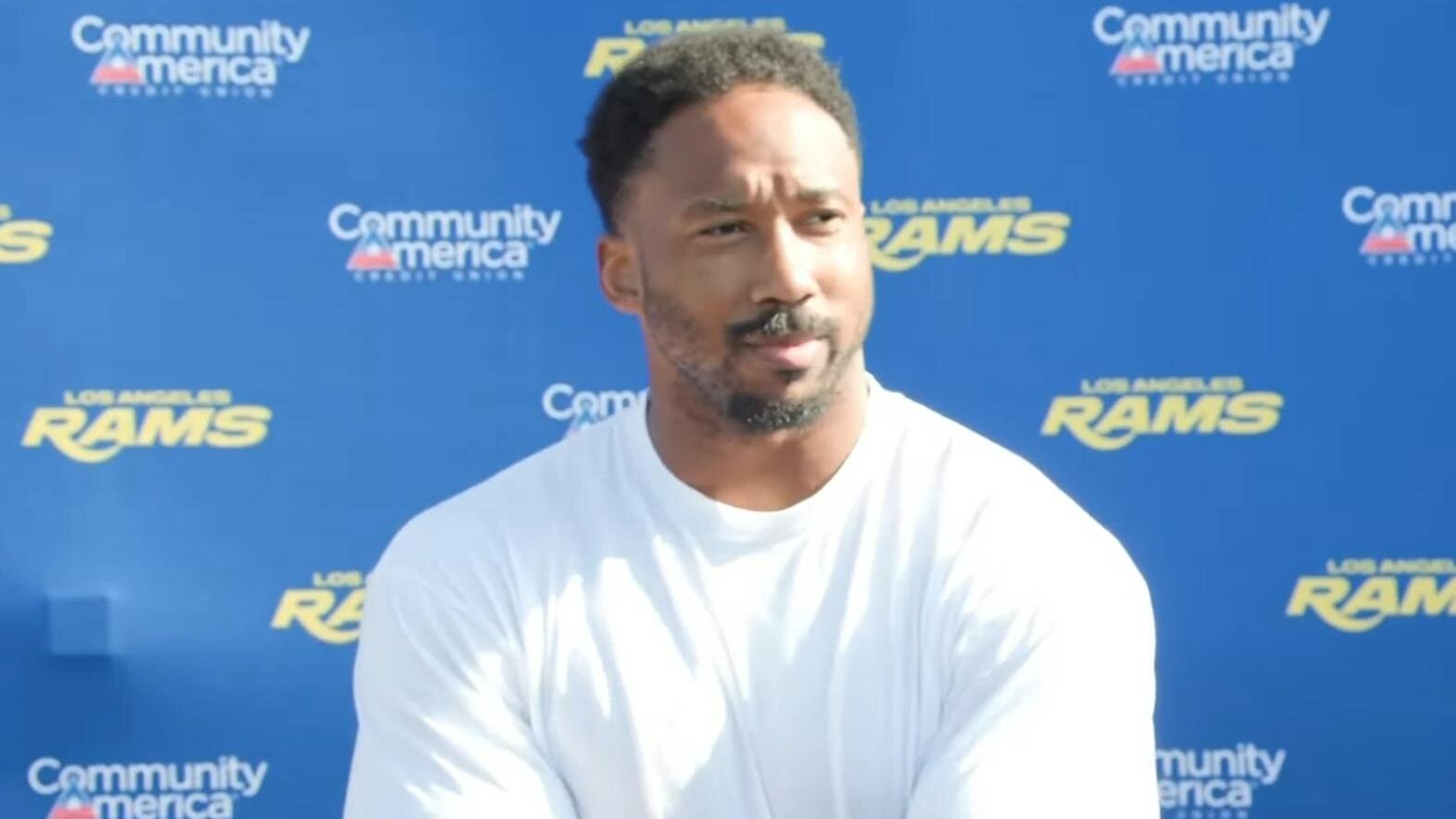 Myles Garrett would embrace teaming up with Aaron Donald