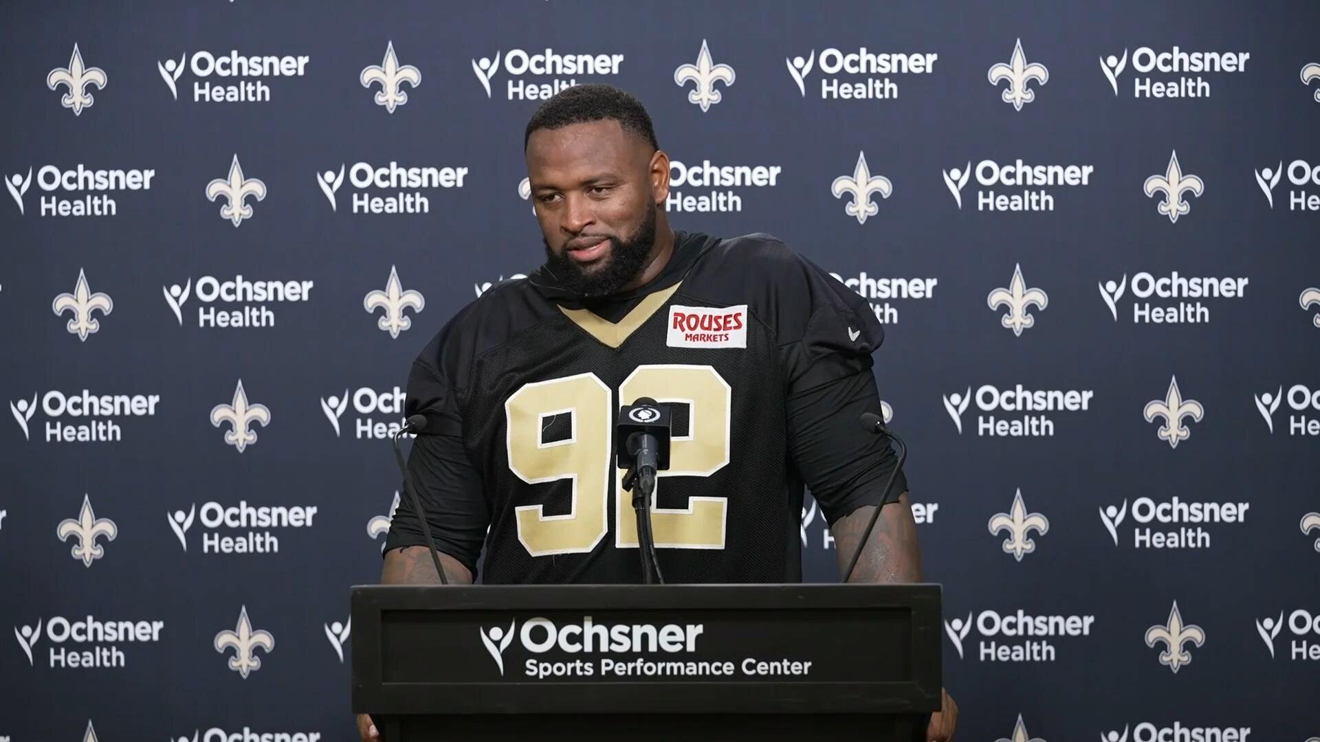 Davon Godchaux: Bresee's injury a 'freak accident