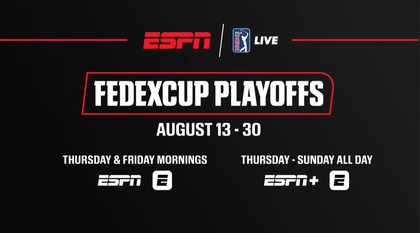 Get ready for the FedExCup Playoffs on ESPN and ESPN+