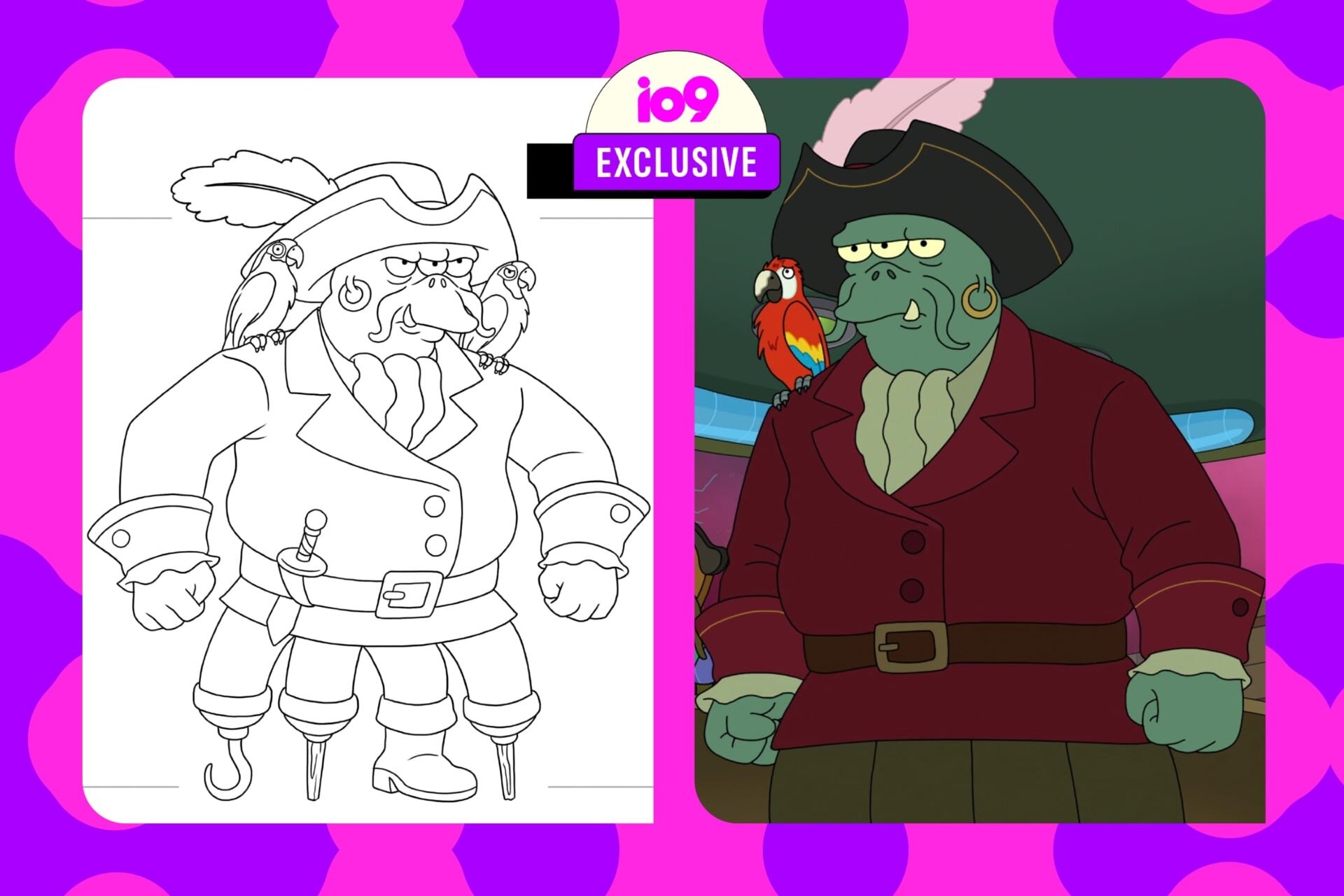 See the Original Character Sketches for Next Week’s ‘Futurama’ Episode [Exclusive]