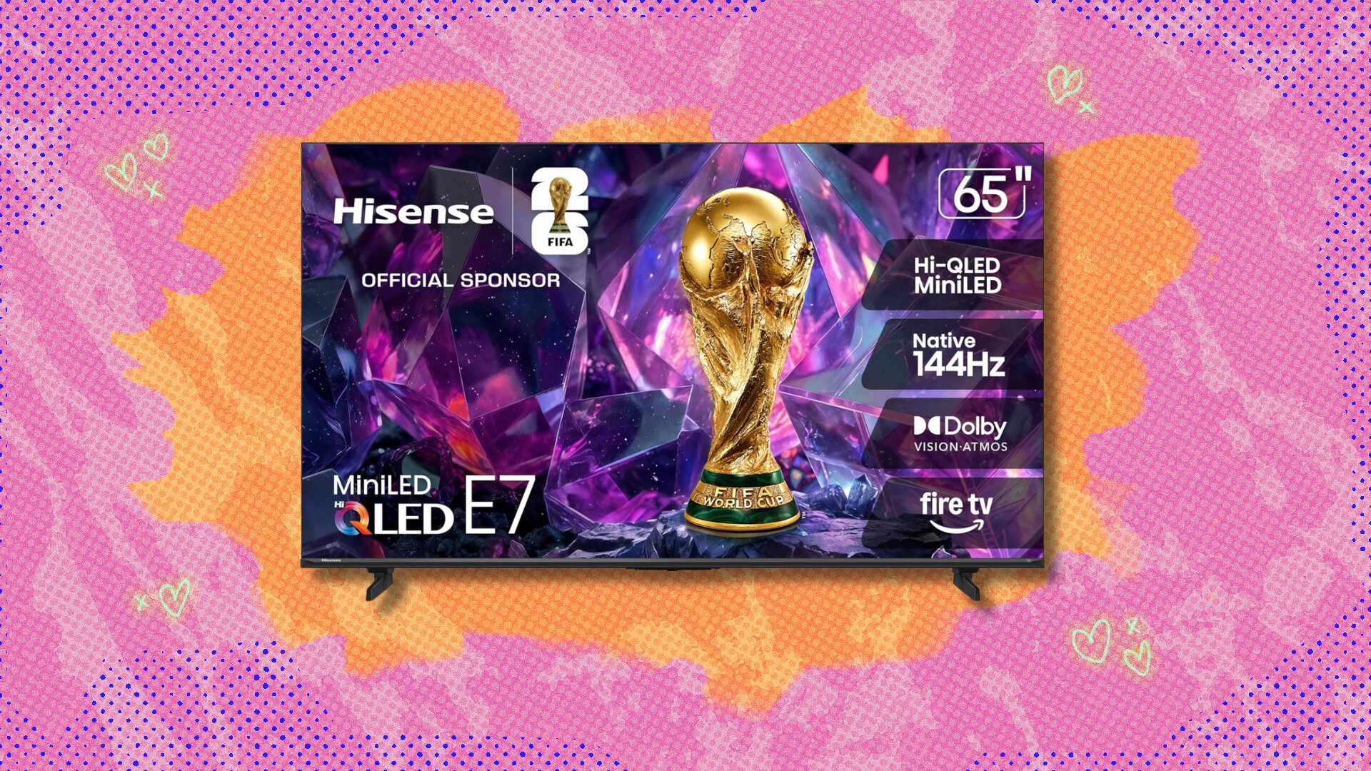 The Hisense 65-inch E7 Cinema Series TV has dropped to its best-ever price