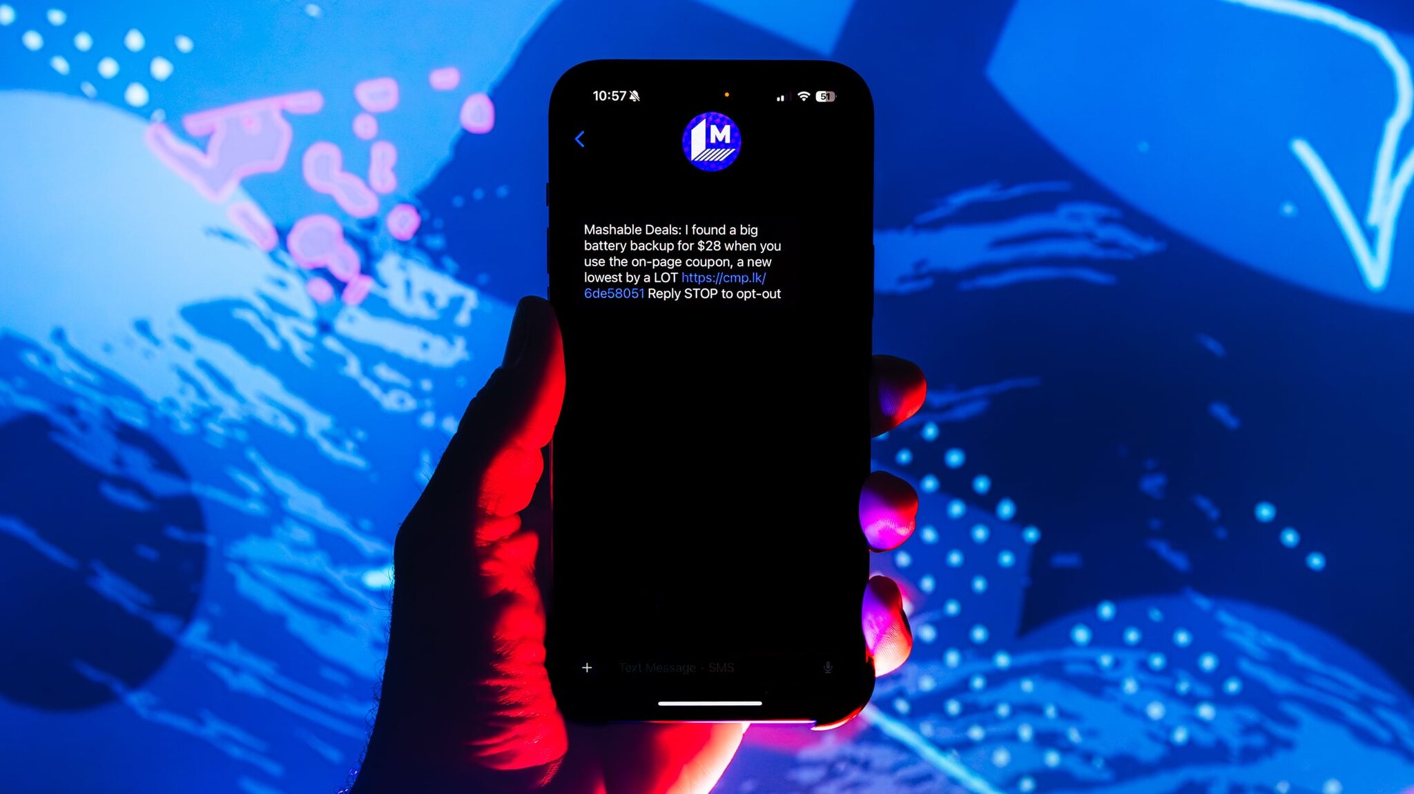 Mashable will send the best deals directly to your phone daily