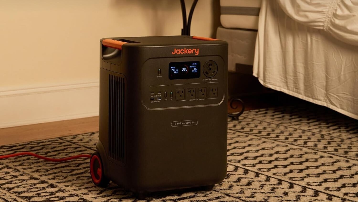 Save over $1,000 on the Jackery HomePower 3600 Plus to keep appliances online