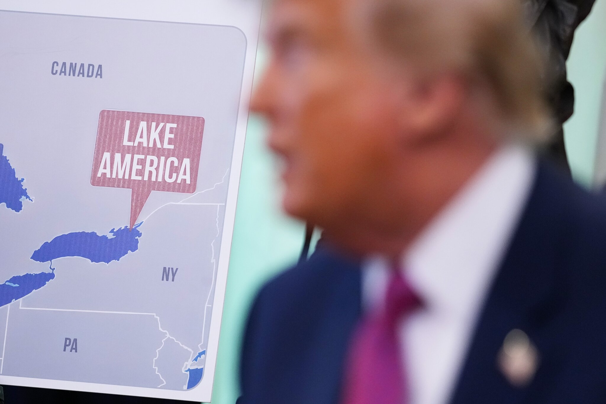 Google changes Lake Ontario to Lake America in Search, Google Maps