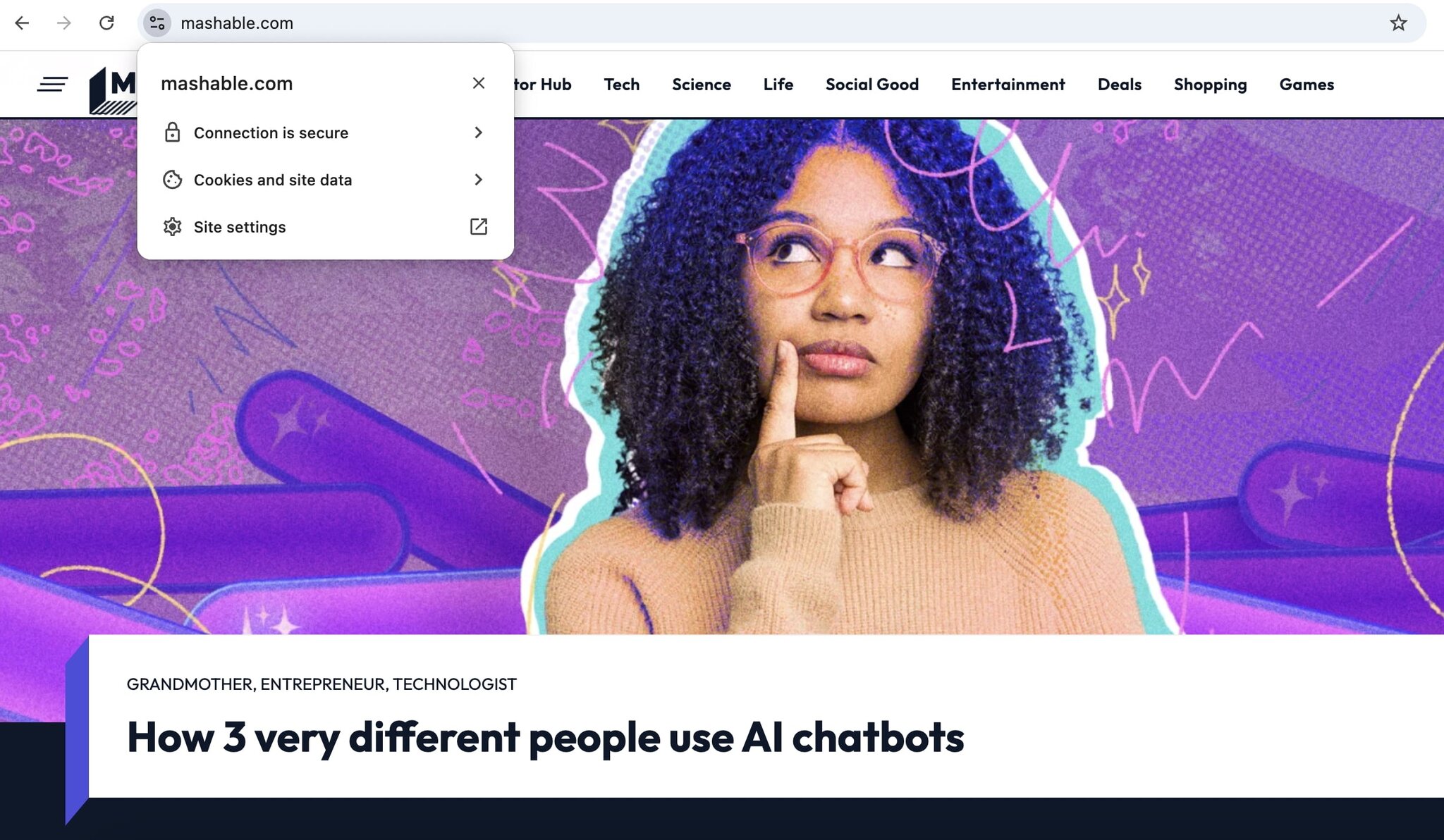 How to sign up for Mashable push notifications