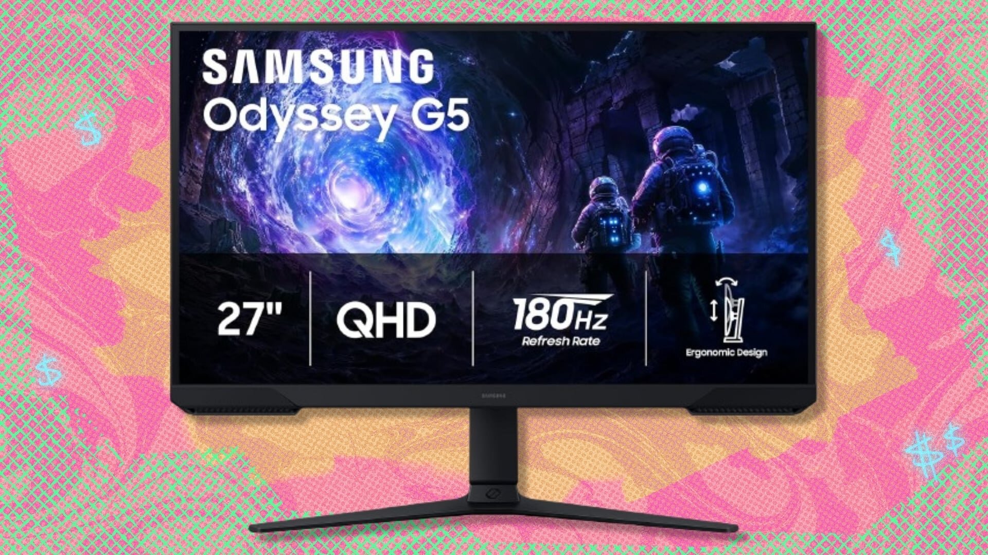Grab the Samsung Odyssey G5 QHD gaming monitor at its lowest ever Amazon price