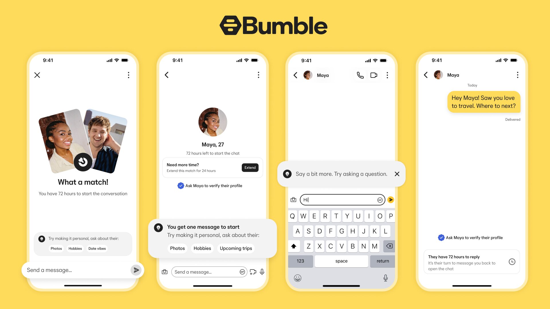 Why Bumble now allows men to message first